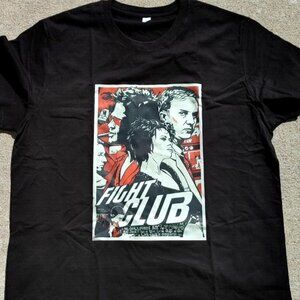 Fight Club Movie Promo Graphic Tee Shirt Size XL RARE